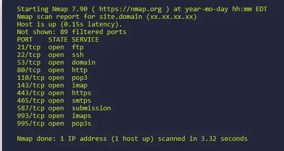 Reporte de demostración de Nmap Scan